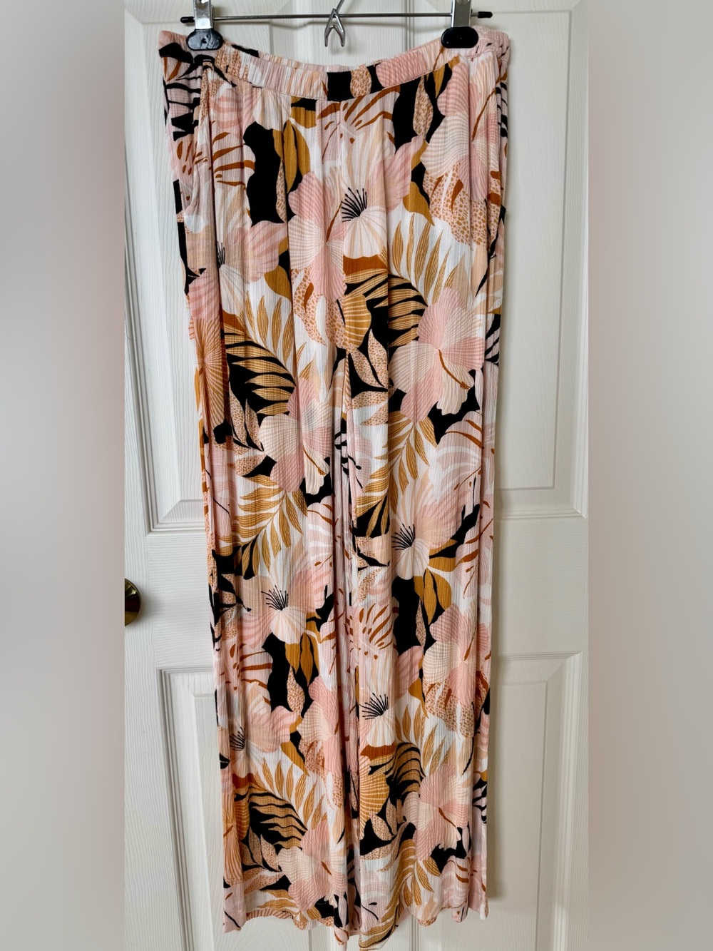 Volcom Wide Leg Tropical Print Pants